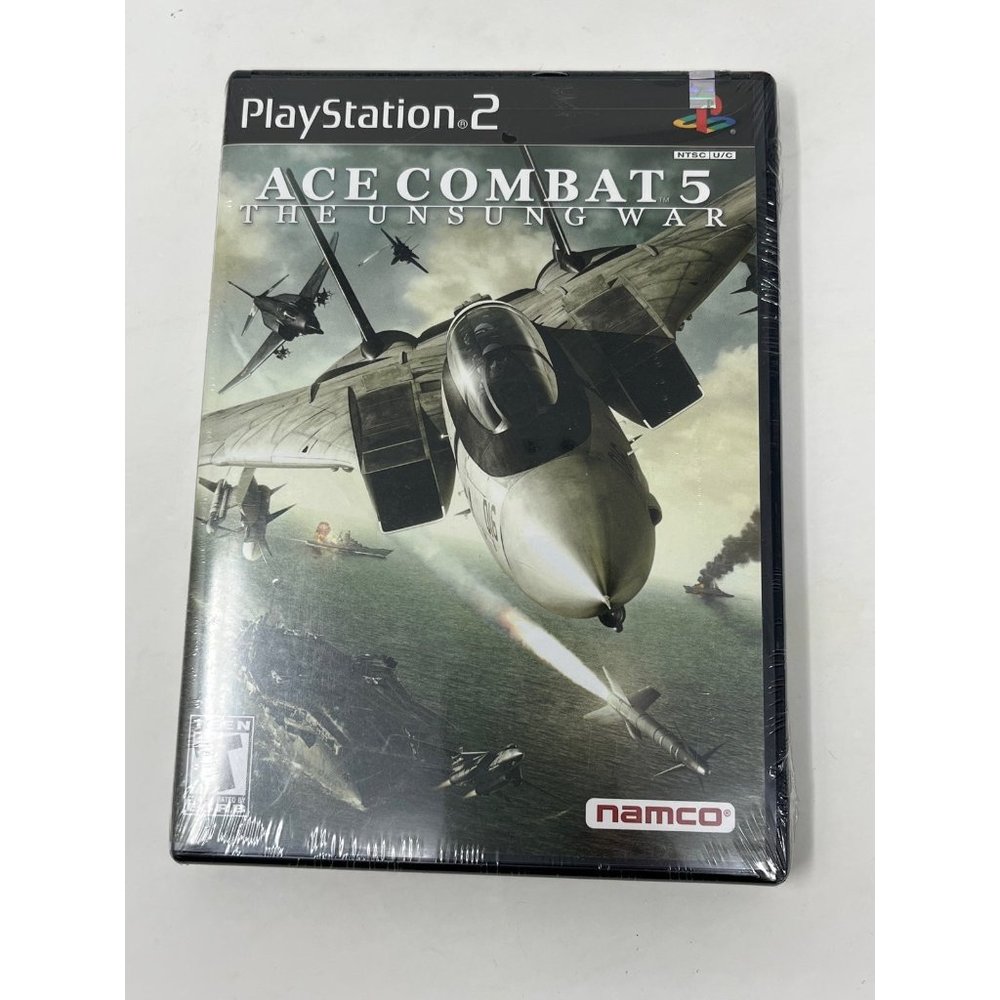 PlayStation 2 Ace Combat 5 The Unsung War by Namco - New and Sealed (Retired)